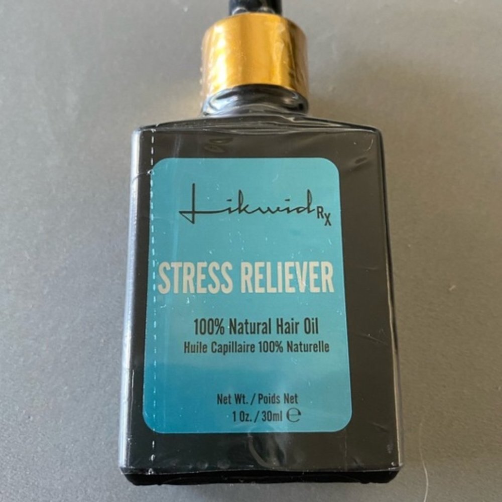 Likwid Rx Stress Reliever Natural Hair Oil - Picture 3 of 4